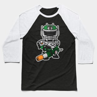 Kamen Rider Zolda Chibi Style Kawaii Baseball T-Shirt